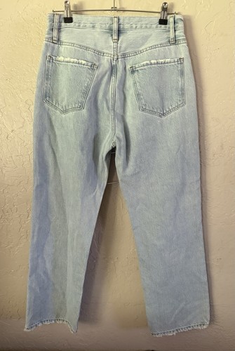 FRAME Denim Le Jane Crop Jeans hellblau Größe 27 distressed ausgefranster Saum - Bild 17 von 19