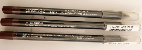 NEW (3) Prestige Waterproof Lipliner - YOU CHOOSE SHADE - Made in Germany- RARE! - Picture 20 of 20