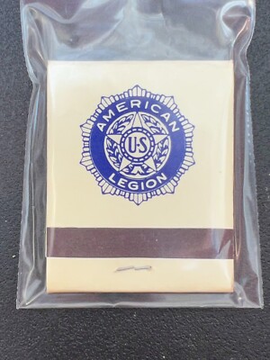 VINTAGE MATCHBOOK - BEEF & BUFFALO BAR-B-QUE - OLSON-LOVAASSAD POST 149 - DAZEY