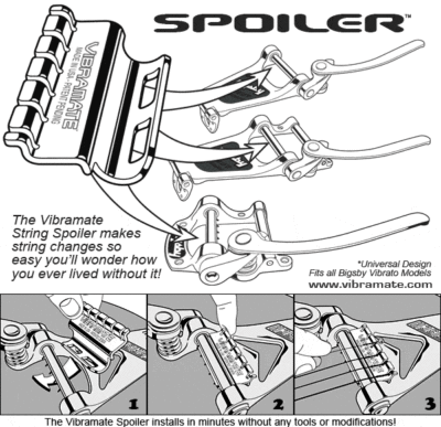 Vibramate String Spoiler Accessory For Bigsby