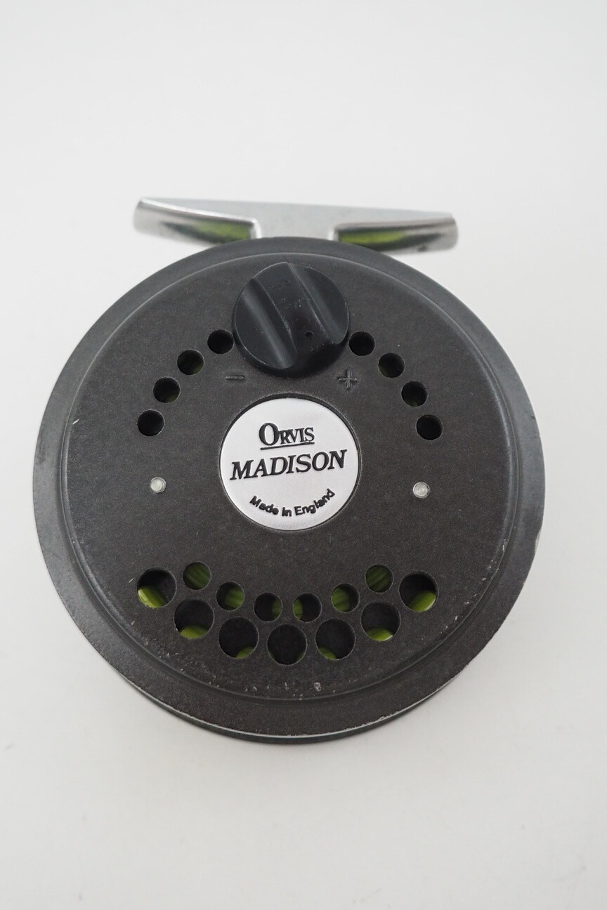 Orvis Madison III Fly Fishing Reel Made in England w/ Bag