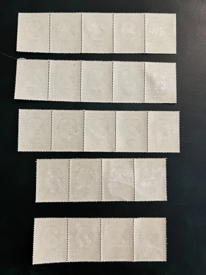 1947 年澳大利亚全新邮票 60 + 20 克邮票 #B217 STRIPS 美国女孩带拉帽 — 第 2/2 张图片