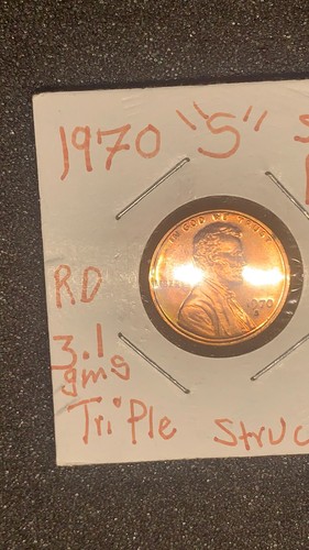1970 s lincoln proof small Variety Triple Struck - Picture 6 of 19