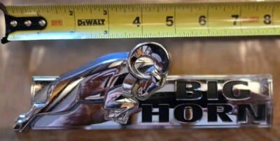 Big Horn Dodge Ram 1500 2500 08-20 55372894aa Oem Take Off Emblem