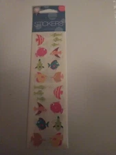 Mrs Grossman's Strip Chubby Fish Sticker