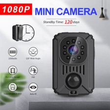 HD 1080P Mini Body Camera PIR Motion Pocket Cam Night Vision Video Recorder