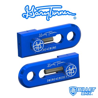GARY TURNER X BILLET BMX CHAIN TENSIONERS 3/8'' 10mm AXLE PAIR