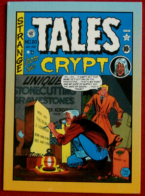 TALES FROM THE CRYPT - Card #064 - OCTOBER 1950 COVER, JOHNNY CRAIG - CARDZ 1993
