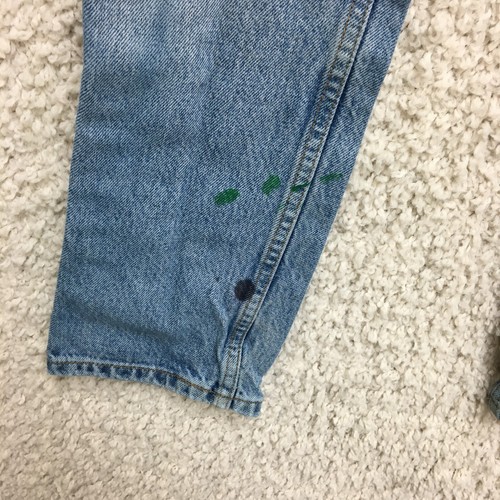 VINTAGE Levis 550 Jeans 10 Kids Boys Blue Denim Relaxed Fit Slim Straight Casual - Picture 6 of 13