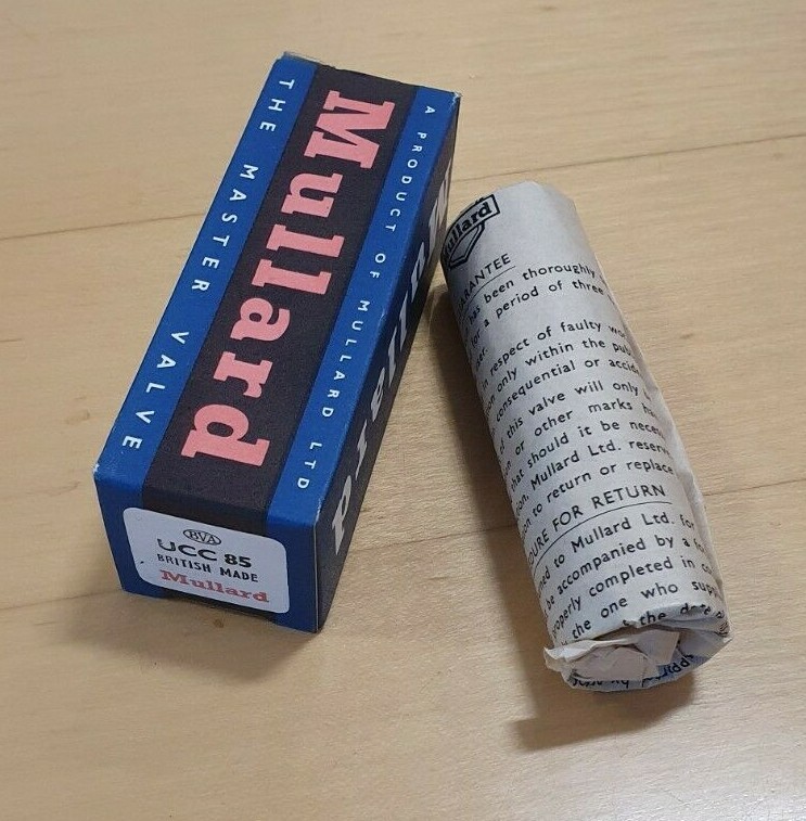 Vintage MULLARD Wireless/Radio valves New original old stock eBay