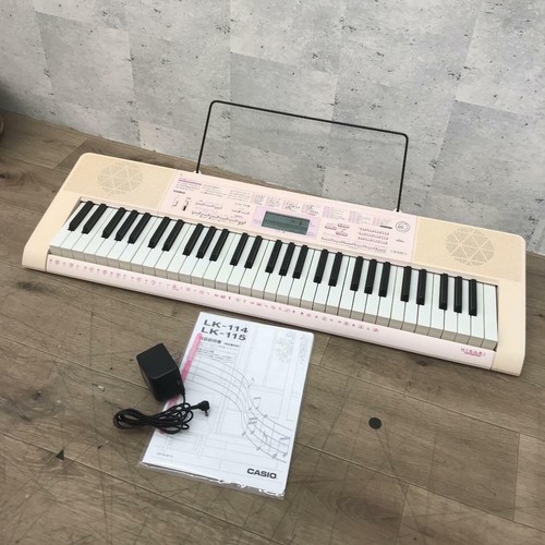 CASIO LK-115 Keyboard 61-Key Pink 4971850314226 | eBay
