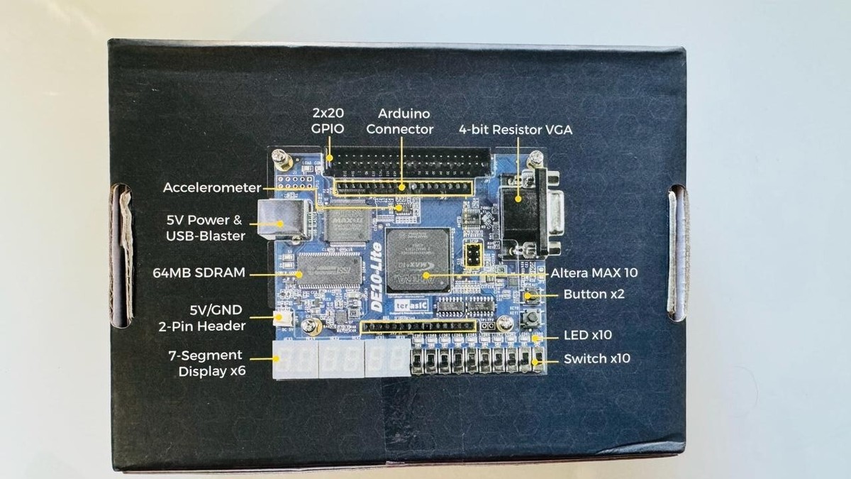 Terasic Technologies DE10-Lite Altera MAX 10 based FPGA Terasic Technologies DE10-Lite Altera MAX 10 based FPGA