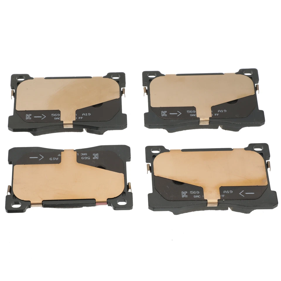 Kit de pastillas de freno de disco delanteras de motor 5,0 L 58101-3TA80 OEM NUEVO 2015-2017 Kia K900 Foto 2 de 4