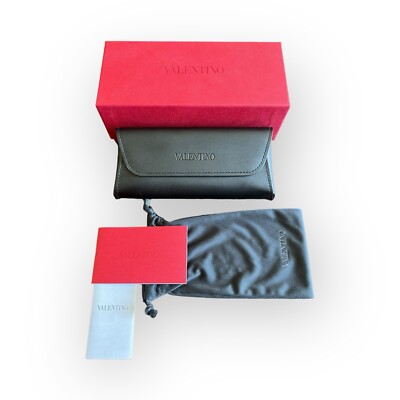 NEW VALENTINO Eyewear Sunglasses Case and Box ORIGINAL Luxottica