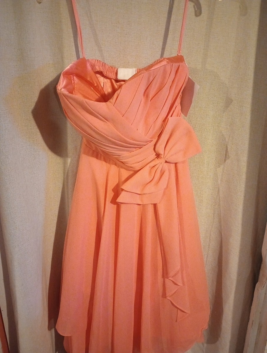 90's style bridesmaid dresses Custom Handmade Coral Prom Cocktail Dress 90s Sz. 10 AU Size:6 cinderella blue quince dress handblock