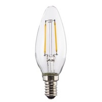 Xavax - 112822 Led-Filament, E14, 806Lm Ersetzt 60W, Kerzenlampe, Warmweiß