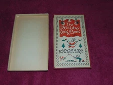 1950 1st HB BOOK-IN-BOX: "THE HOLIDAY COOK BOOK" (THE PETER PAUPER PRESS)