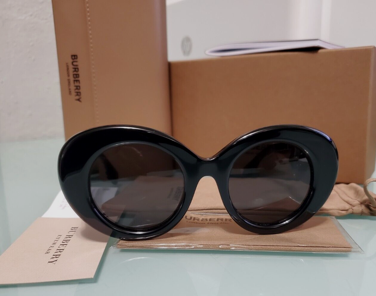 Burberry BE4370U-3001/87 Margot 49mm WOMENS Black Sunglasses 