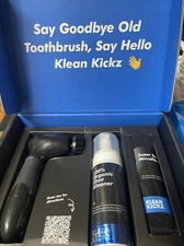 Klean Kickz™ Motorized Brush Foam Tennis Shoe Sneaker Cleaner Cleaning Kit