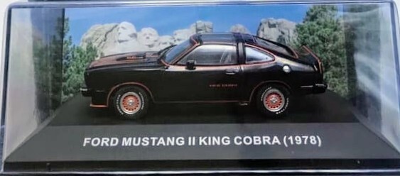 FORD MUSTANG II KING COBRA (1978), Altaya, 1:43 diecast NEW