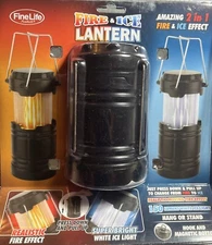 Fire and Ice Lantern Two Colors Perfect for Camping and Home Lighting