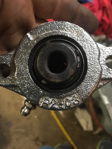 MB F203 Flange Bearing, 2 Bolt, 1/2" Bore Shaft Machinist Tool USDA Facility Clo - Picture 5 of 11
