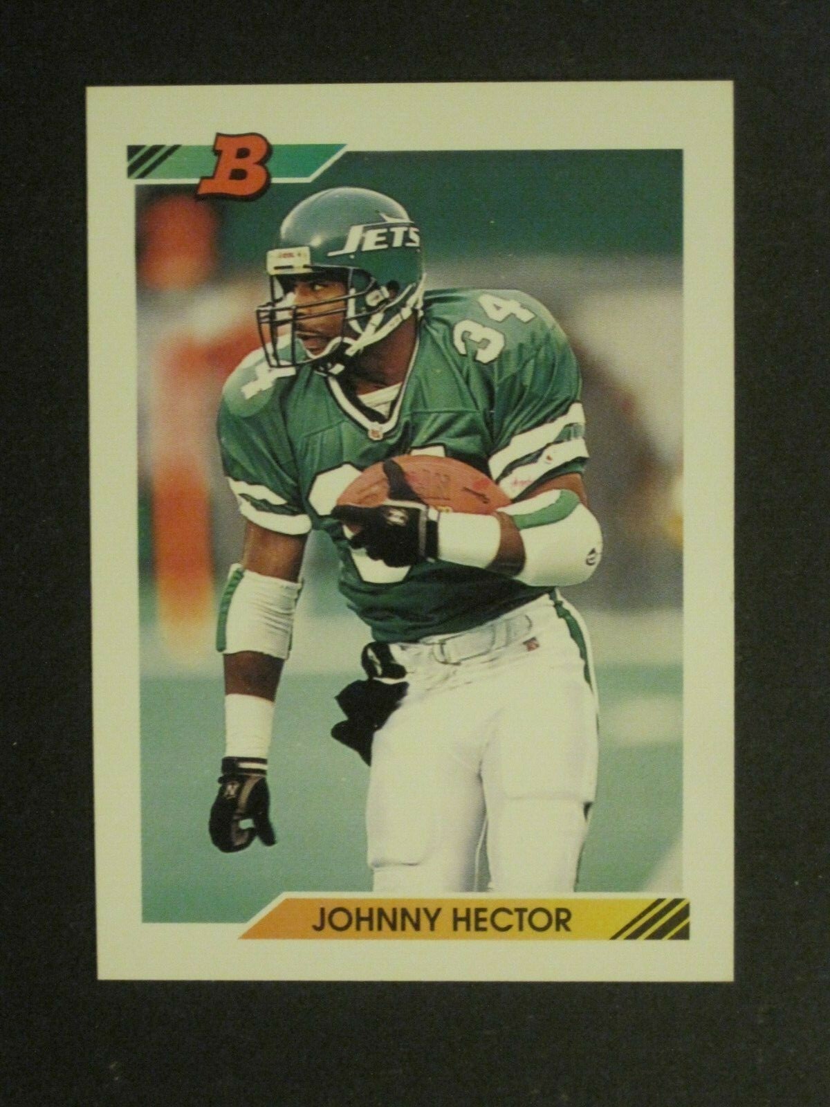 1992 BOWMAN JOHNNY HECTOR NEW YORK JETS CARD 559!!!! COMBINED SHIPPING