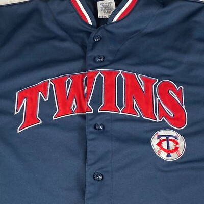 Minnesota Twins #57 Santana Baseball Jersey Size L MLB True Fan
