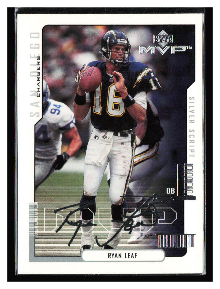 2000 Upper Deck MVP #150 Ryan Leaf