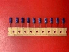 10x UVX1H220MDA NICHICON CAPACITOR ALUMINUM LYT 22UF 50V 5X11 2LS RADIAL