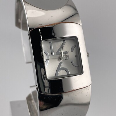NY&C Watch Womens 27mm Case Bangle Band Quartz Three Hands