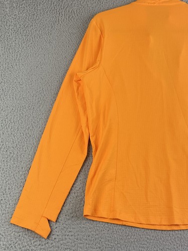 Women IBKUL Quarter Zip Active Shirt Size Large 1/2 1/4 Zip Cool Feel 50+ EXC - Picture 14 of 18