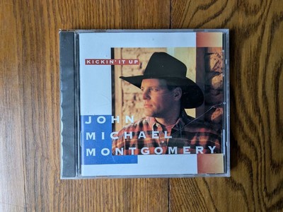 John Michael Montgomery - Kickin' it Up CD sealed new old stock MINT country 90s