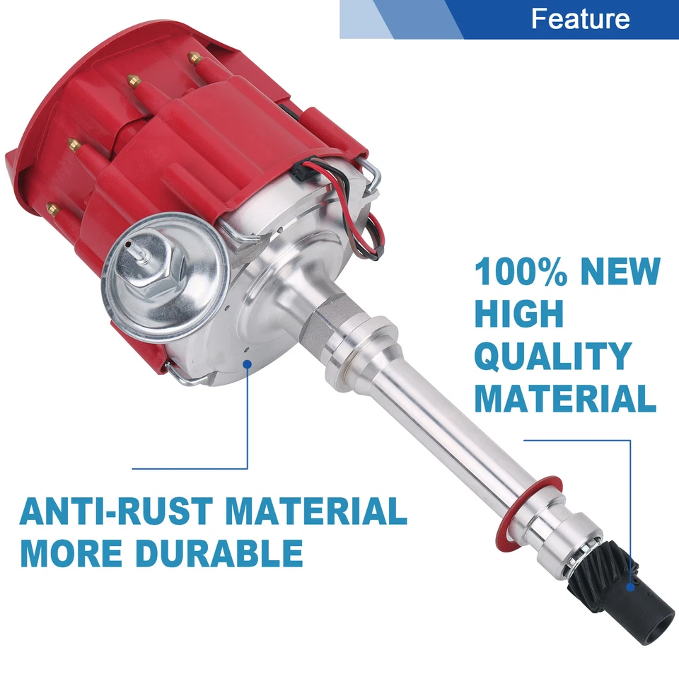 HEI Distributor for Chevrolet Chevy Small Block 283 302 307 327 350 400 1035001 Foto 4 de 4