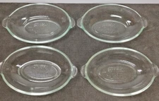 4 Pc Set Pyrex by Corning  #328 1 Cup Oval Individual Casserole Au Gratin Dishes