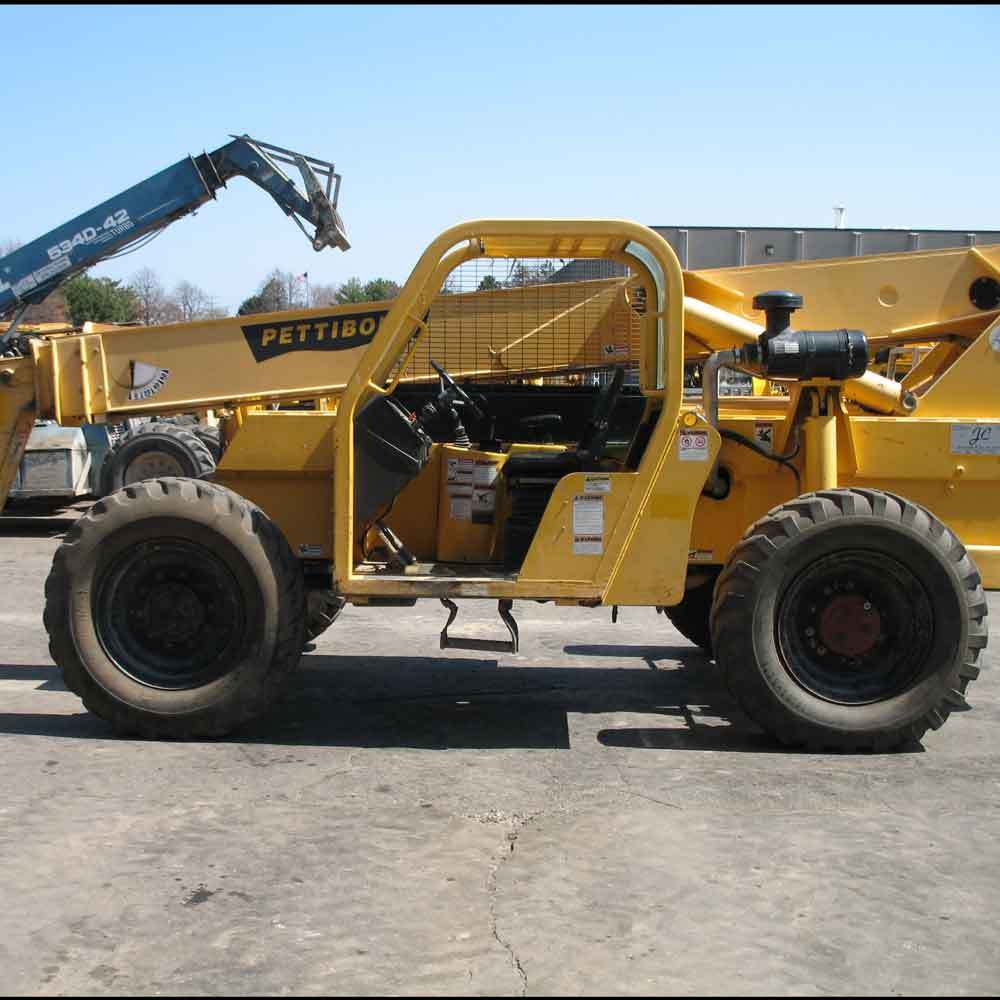 Pettibone 636 Extendo Telehandler Forklift Reach Boom Decal set sticker