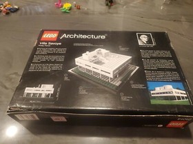 Lego Architecture 21014 Villa Savoye Used Complete with Box and Instruction
