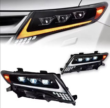 For Harrier Venza Headlights 2009-2013 LED Headlight DRL Projector Lens