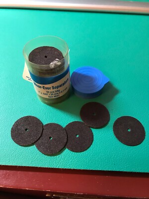 GRINDING DISC'S FOR NON-PRECIOUS ALLOY -VERA & WEAR-EVER SEPERATOR DISC'S 