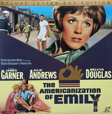 AMERICANIZATION OF EMILY JULIE ANDREWS PREMIUM QUALITY USED LASERDISC NM/EX 