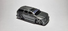1/64 HOT WHEELS CADILLAC ESCALADE SILVER FAT BOY "UK SELLER" 