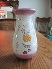 Laura Ashley Home FTD 8 1/4" Floral Vase