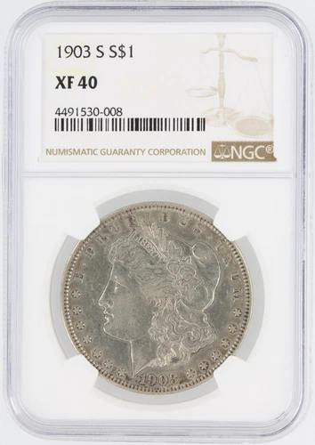 1903-S Morgan Dollar NGC XF40 San Francisco Minted Silver Dollar No Reserve