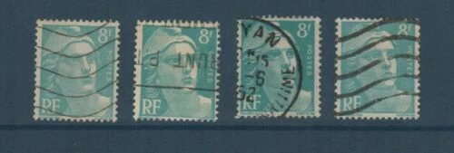 Timbres avec 4 timbres avec 8 timbres