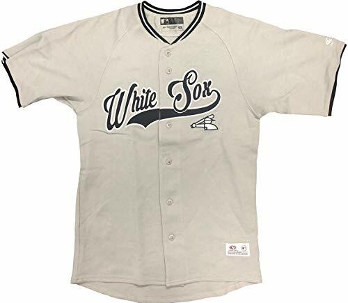 【MLB】Chicago White Sox ベースボールシャツ A-3718 MLB Chicago White Sox Men's Button Down Jersey - L