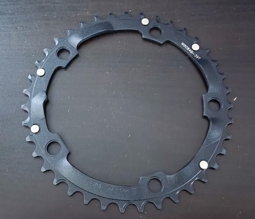 FSA CHAINRING TRIPLE 39T 130 BCD 5 BOLTS 130X39T BLACK WB084 370-0239C - Picture 2 of 4