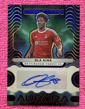 2023-24 Obsidian Ola Aina Nottingham Electric Etch Yellow  Aurora Auto 07/10