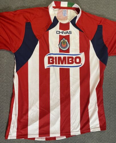 Chivas Bimbo Koszulka piłkarska Guadalajara Remini Męska XXL - Zdjęcie 1 z 9
