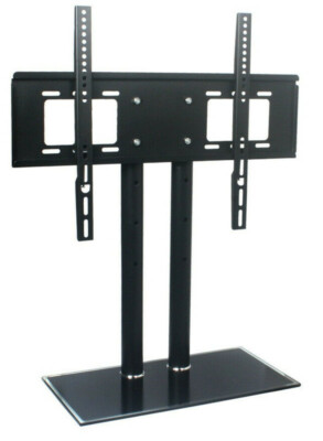Supporto TV Tavolo Need4Spares Vetro Alto Lucido Nero Per Sony KDL40X3000 - Fino A 55''