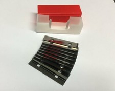 50mm x 12mm x 1.5mm Carbide Turn Inserts For Rebate Heads-box of 10 off UK STOCK
